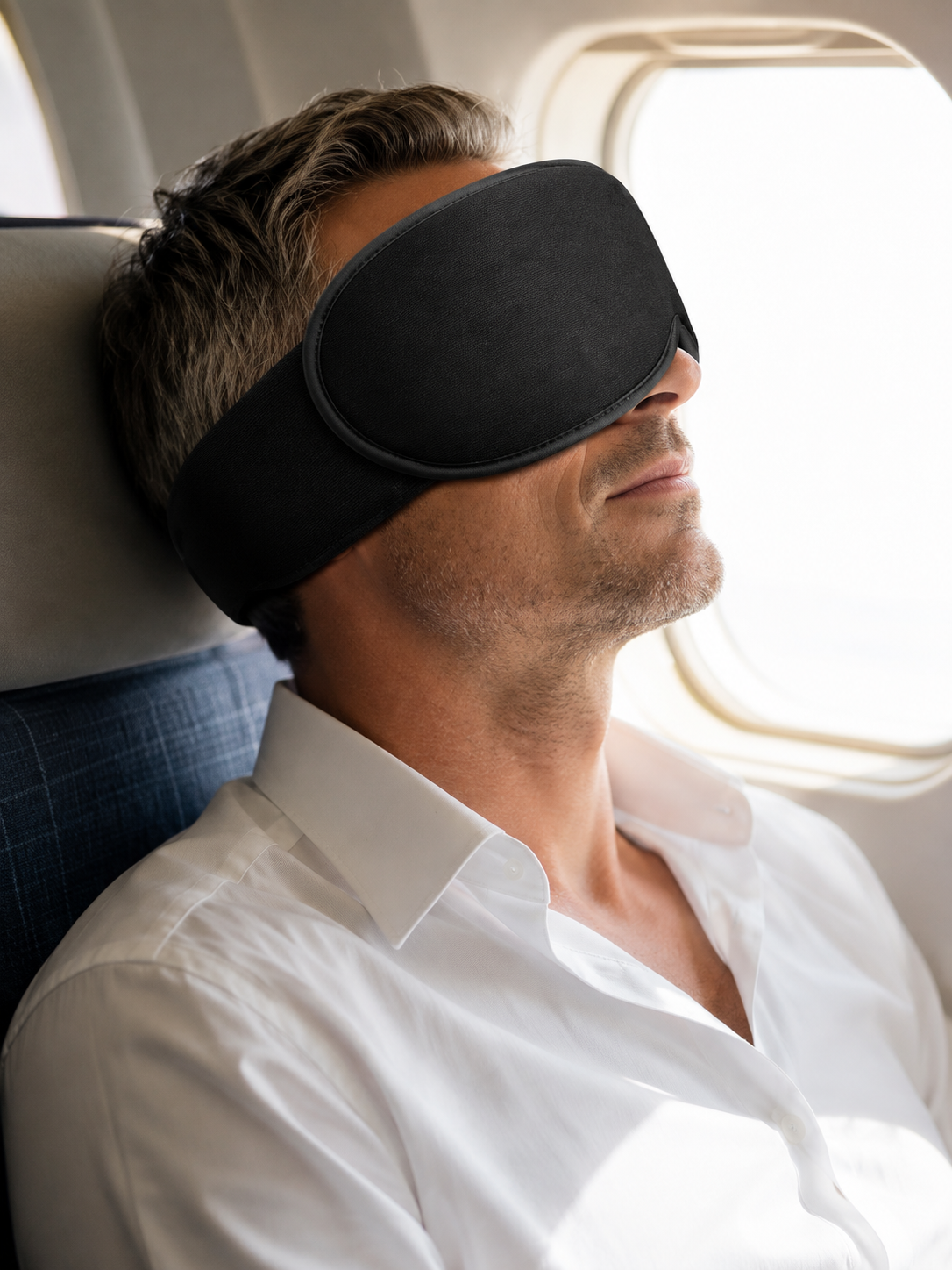Smart Bluetooth Sleep Mask with Cooling Gel