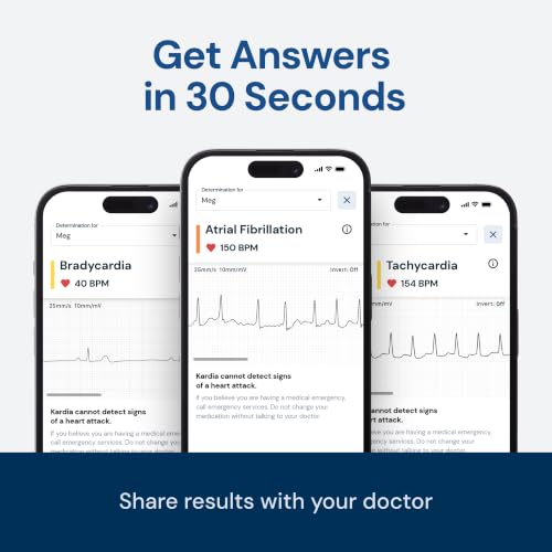 1-Lead Portable ECG Heart Monitor