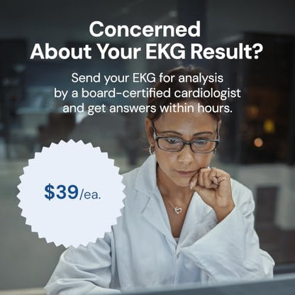 1-Lead Portable ECG Heart Monitor