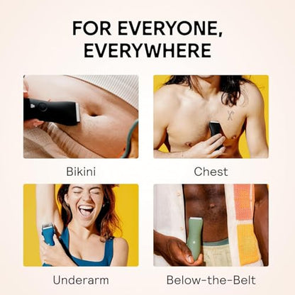 Waterproof Body Hair Trimmer for Men