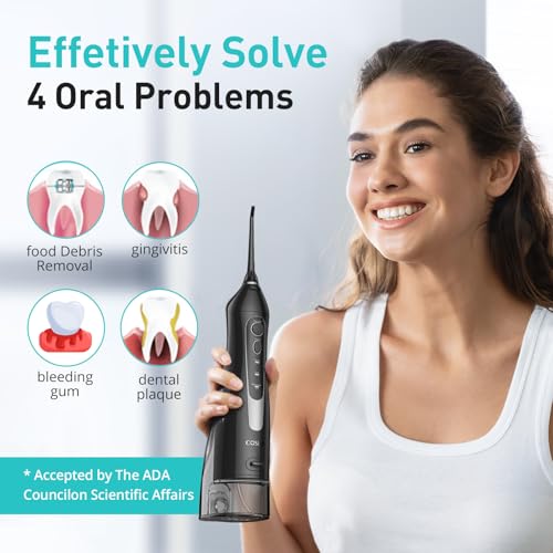 Portable Cordless Water Dental Flosser