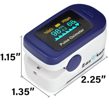 Bluetooth Fingertip Pulse Oximeter Monitor