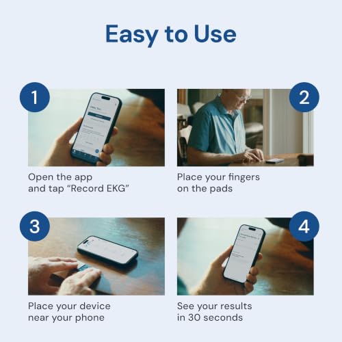 1-Lead Portable ECG Heart Monitor