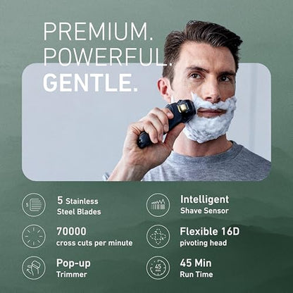 Six Blade Electric Razor for Men