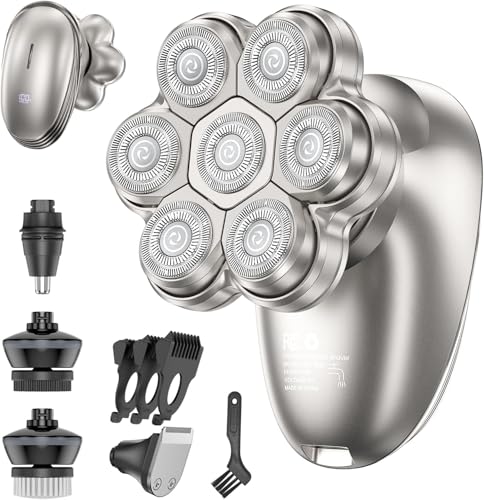 7D Electric Head Shaver for Men
