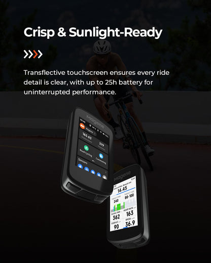 GPS Cycling Computer with Map Navigation
