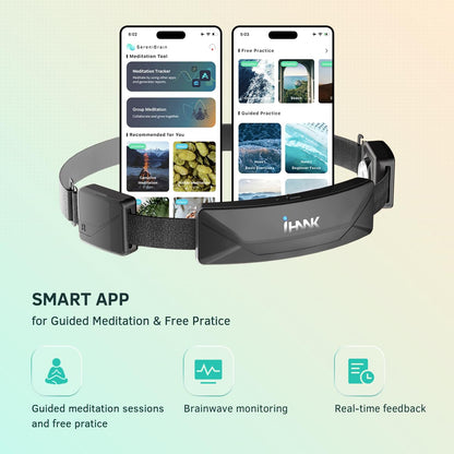 EEG Meditation Headband Brainwave Tracker