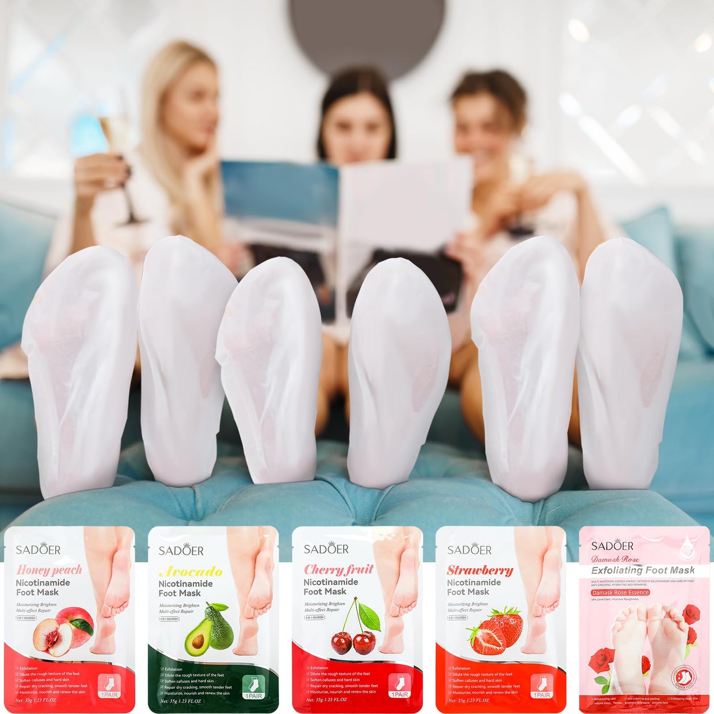 Hydrating Foot Mask Spa Set