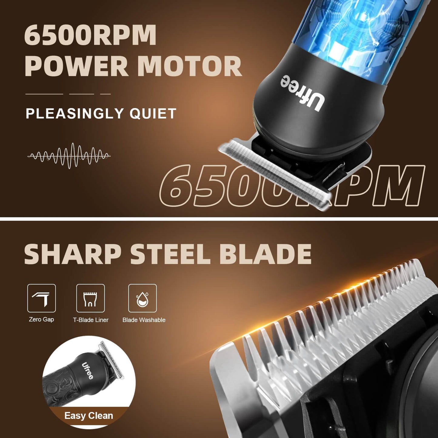 Cordless Beard Trimmer Grooming Kit