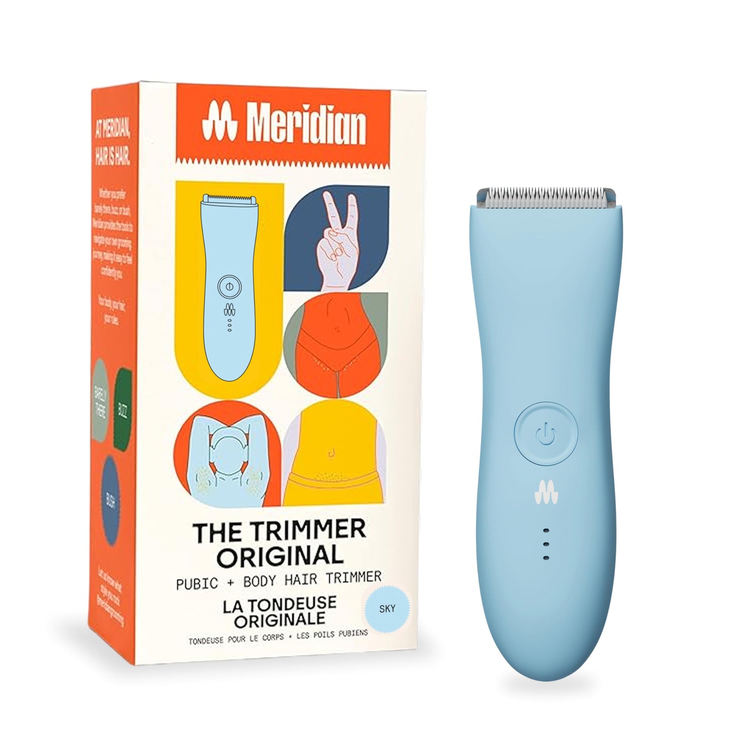 Waterproof Body Hair Trimmer for Men
