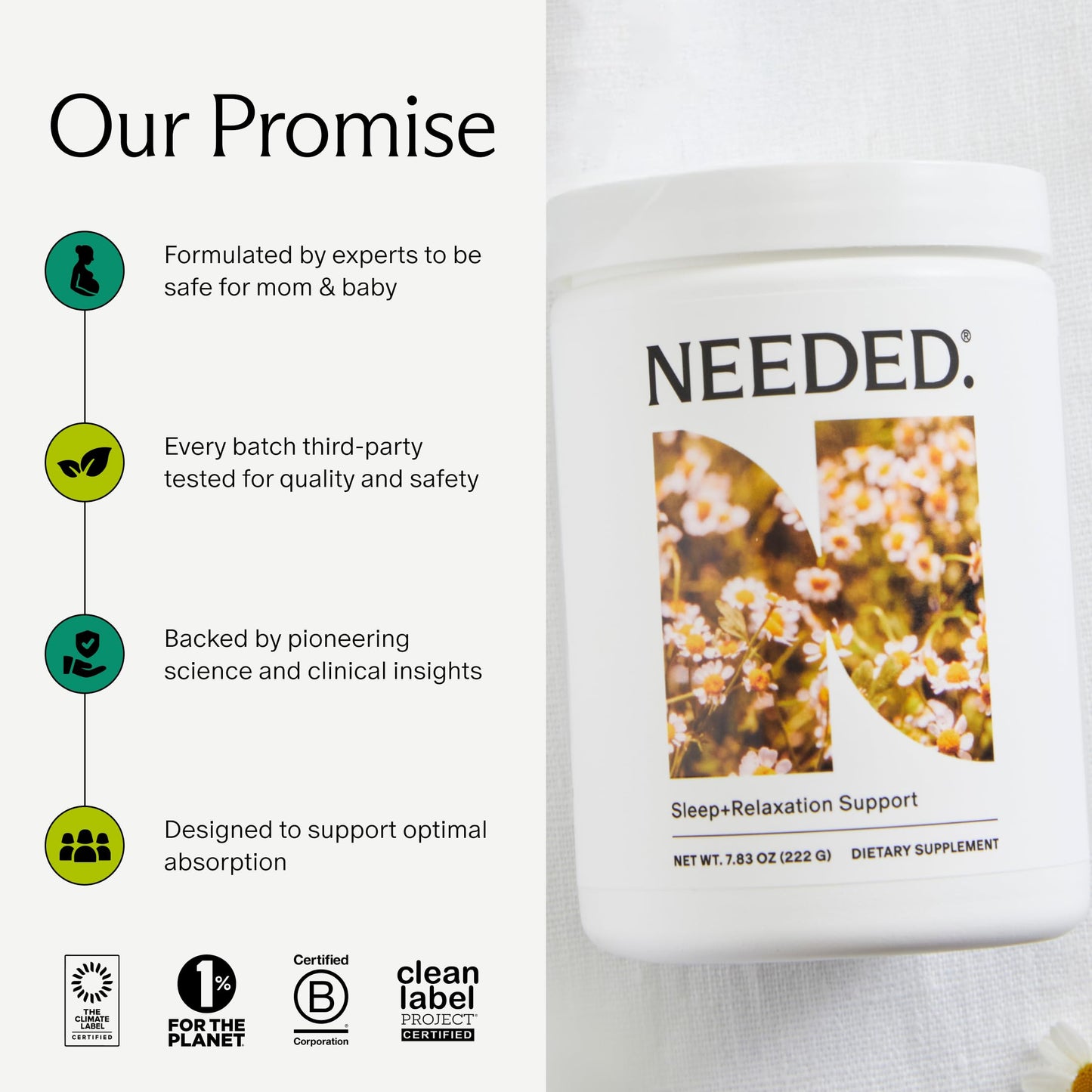 Chamomile Magnesium Sleep Support Powder