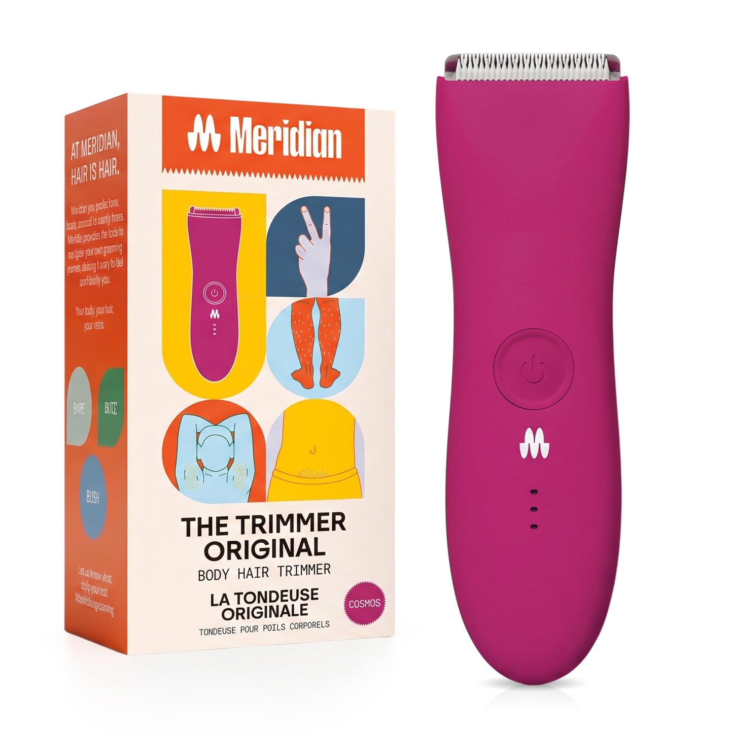 Waterproof Body Hair Trimmer for Men