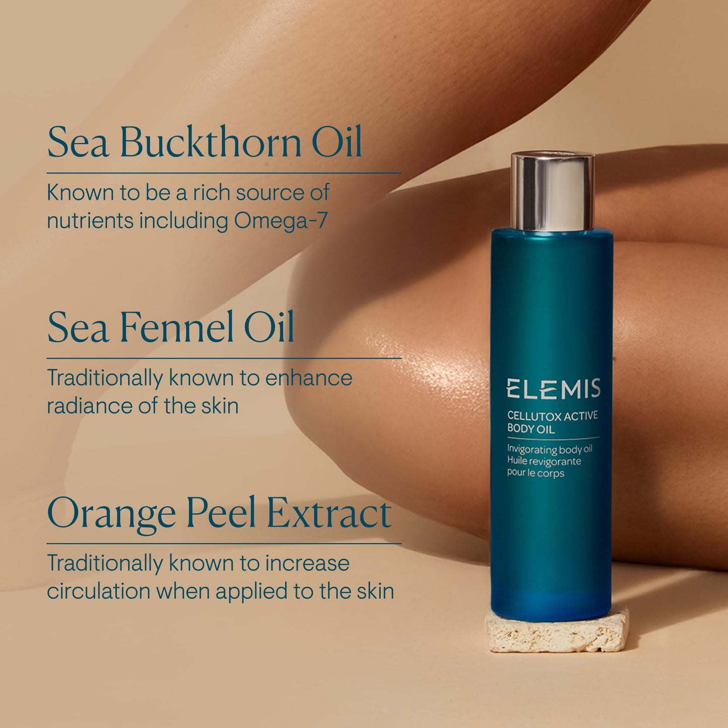 ELEMIS Cellutox Active Body Oil Fast-Absorbing Body Massage Oil