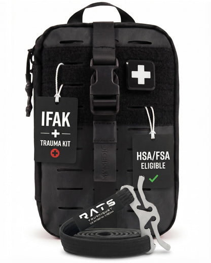 Compact First Aid Emergency Kit Bag