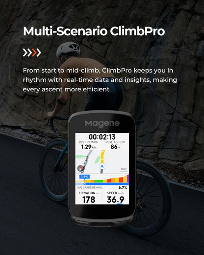 GPS Cycling Computer with Map Navigation