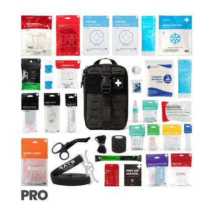 Compact First Aid Emergency Kit Bag