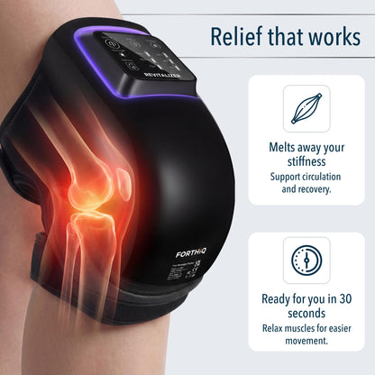 Smart Knee Massager with Heat Therapy