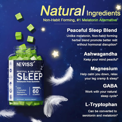GABA Magnesium Ashwagandha Sleep Gummies