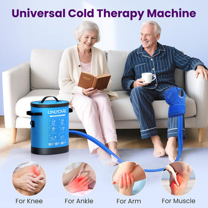 Portable Cold Therapy Machine with Ice Pad