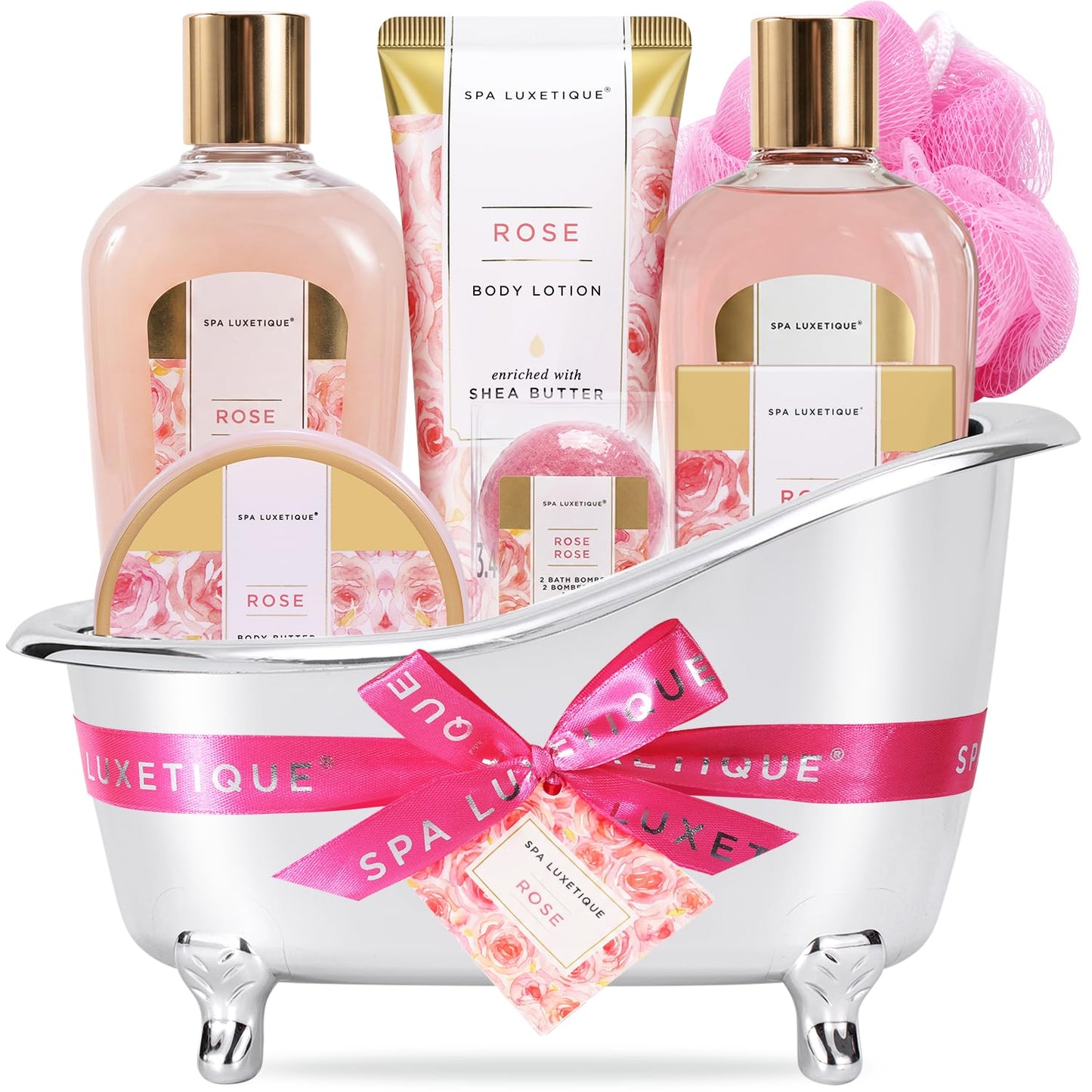 Rose Spa Gift Set Bath & Body Collection