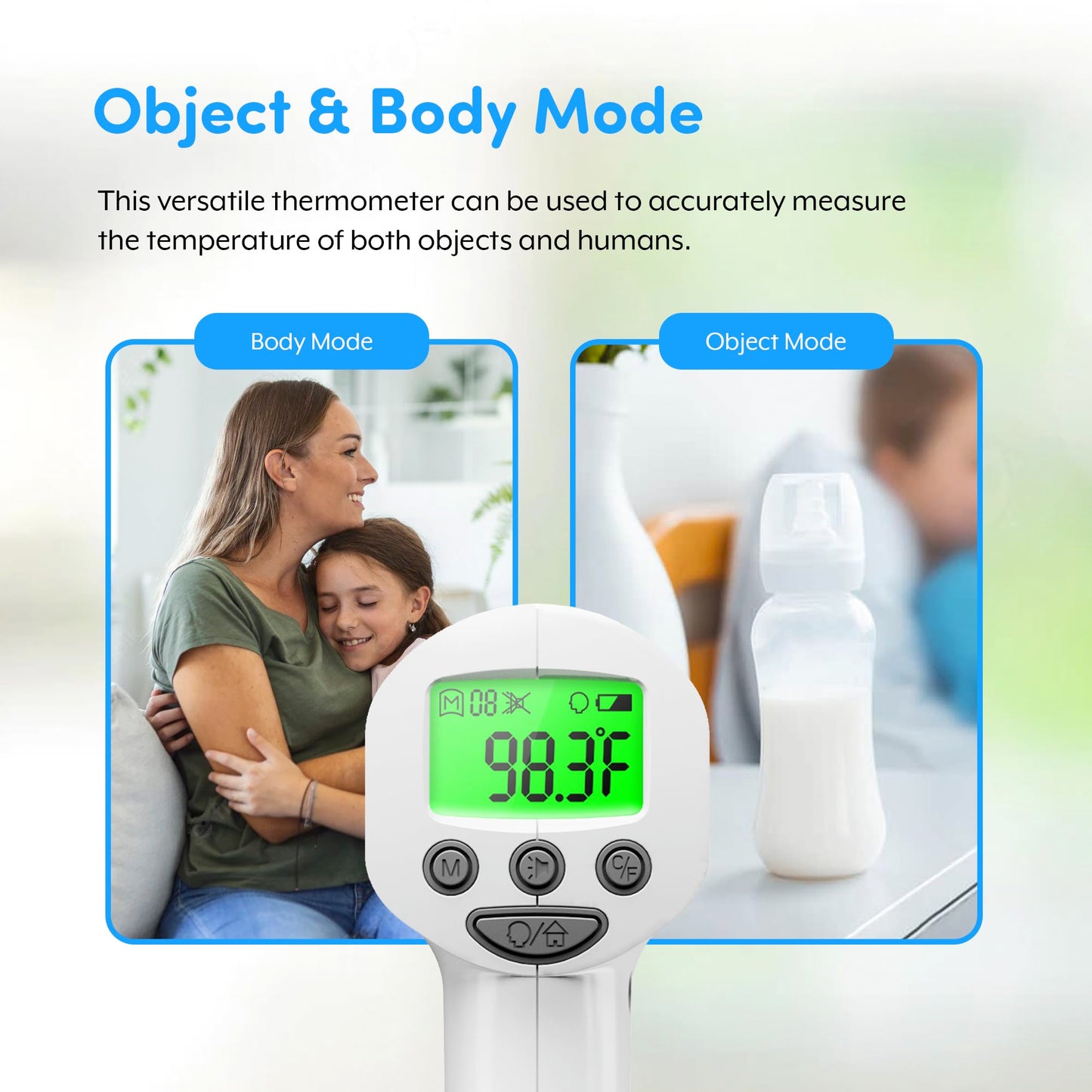 Touchless Infrared Forehead Thermometer