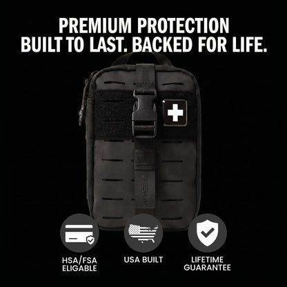 Compact First Aid Emergency Kit Bag