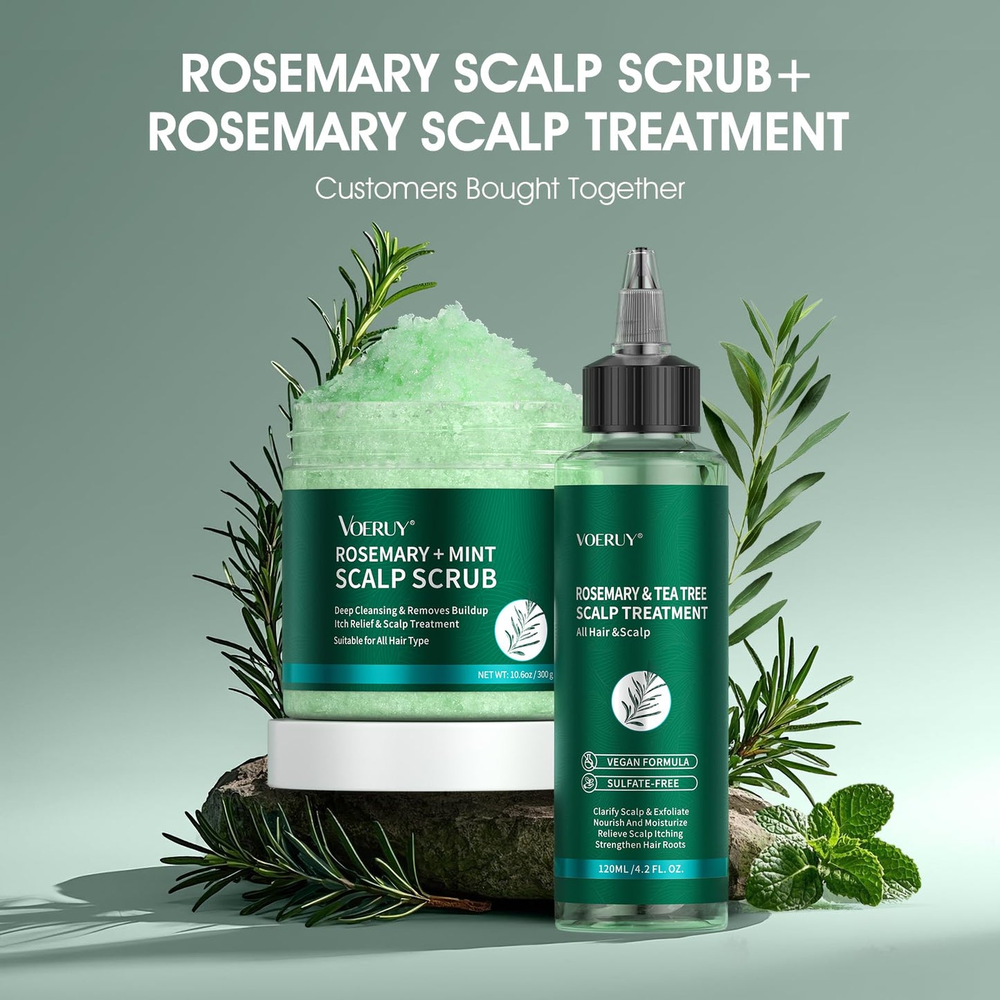 Rosemary Scalp Exfoliating Scrub Treatment