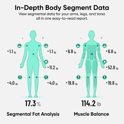 Smart Body Composition Scale with Handle