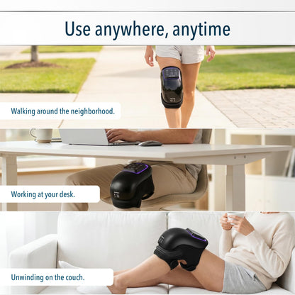 Smart Knee Massager with Heat Therapy