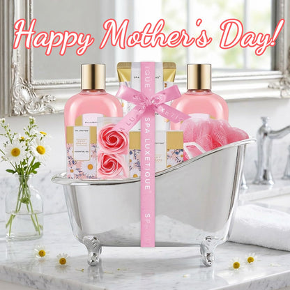 Rose Spa Gift Set Bath & Body Collection
