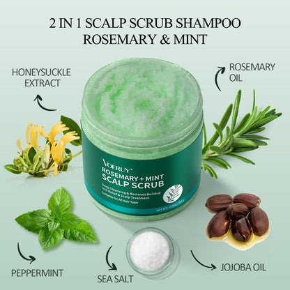 Rosemary Scalp Exfoliating Scrub Treatment