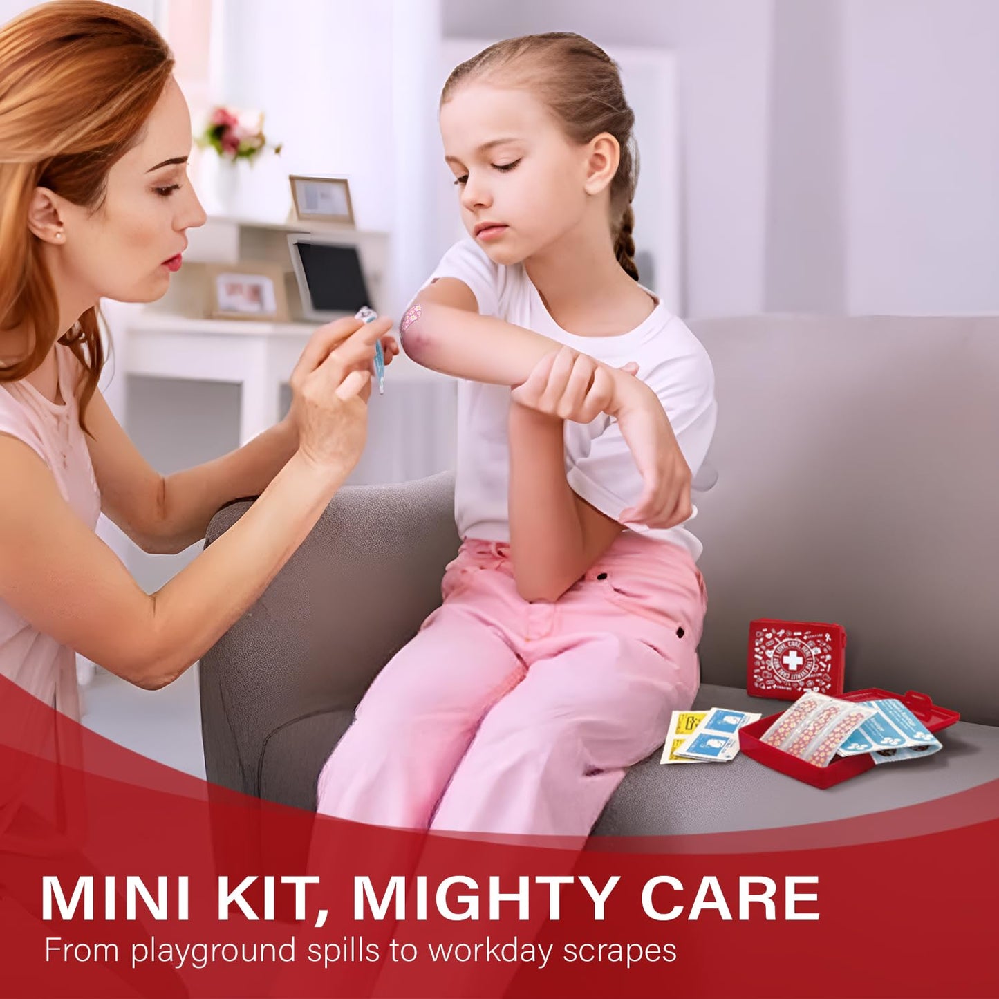 Mini Portable First Aid Kit Case