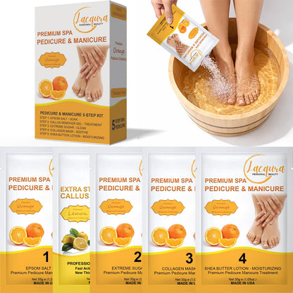 5-Step At Home Pedicure Spa Kit