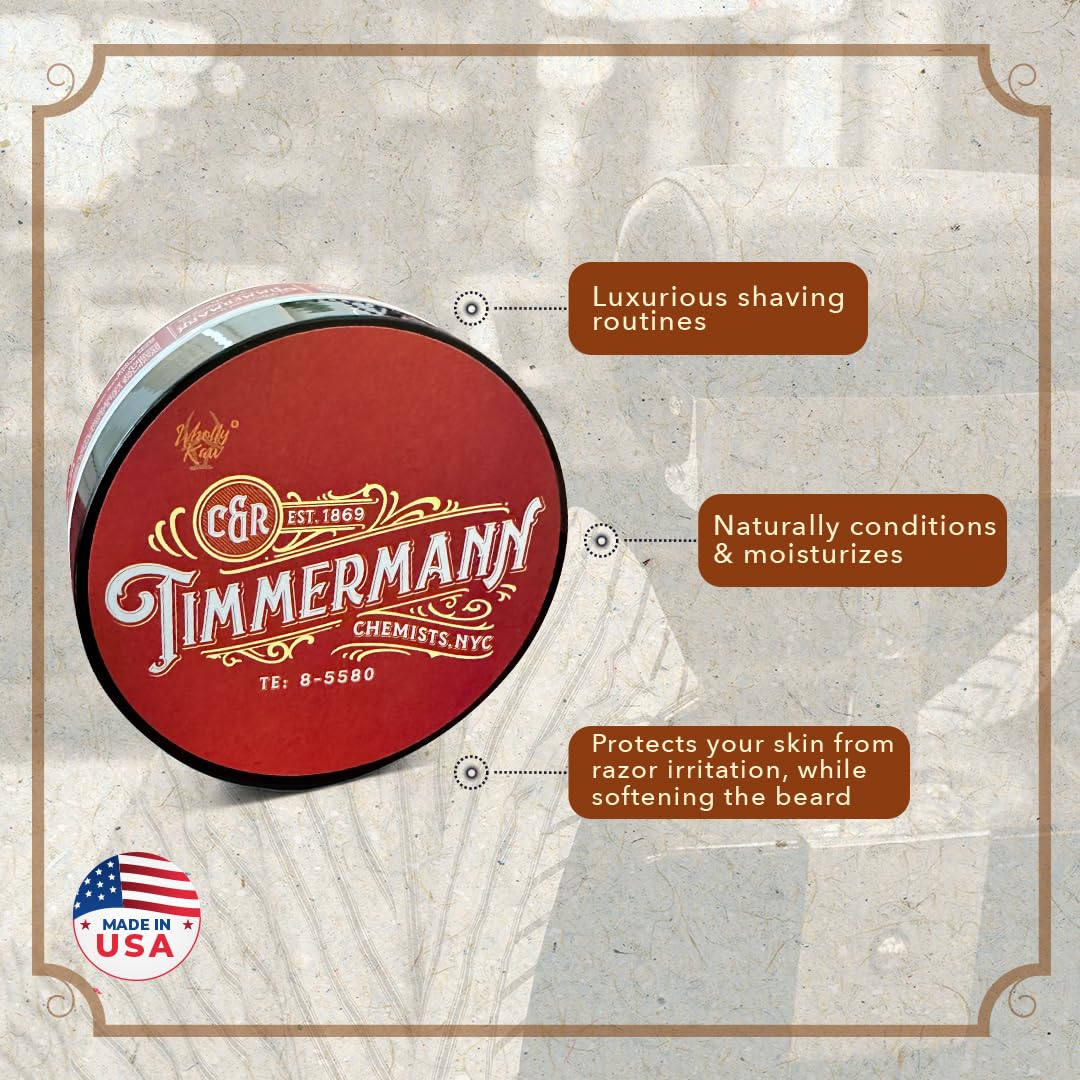 Luxury Tallow Shaving Soap Puck