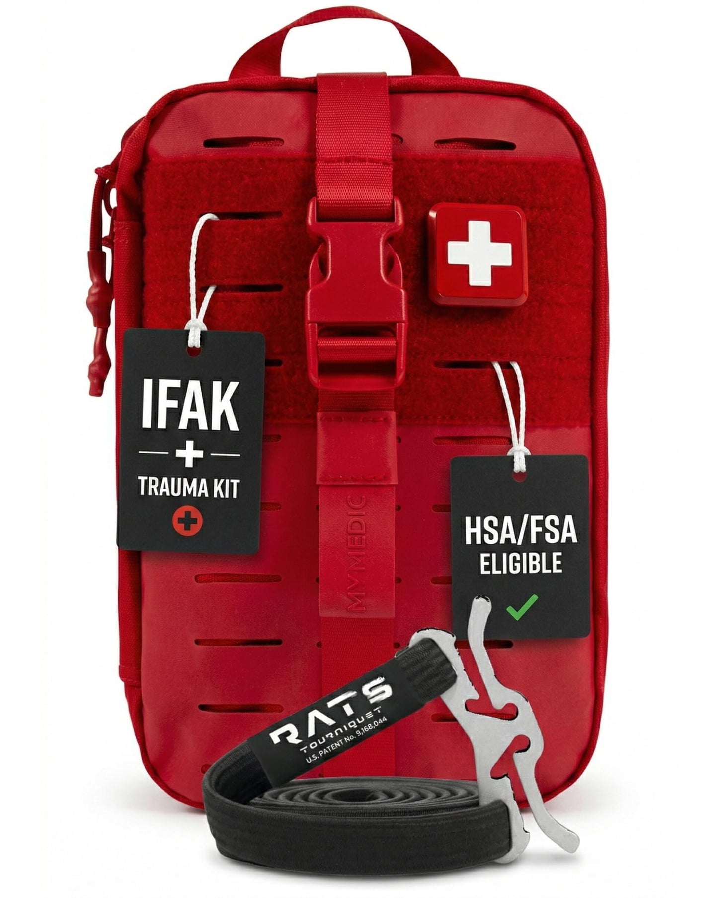 Compact First Aid Emergency Kit Bag