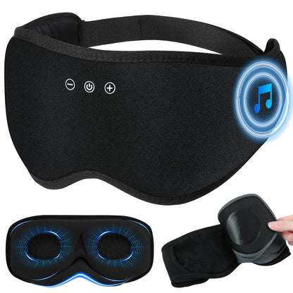 Smart Bluetooth Sleep Mask with Cooling Gel