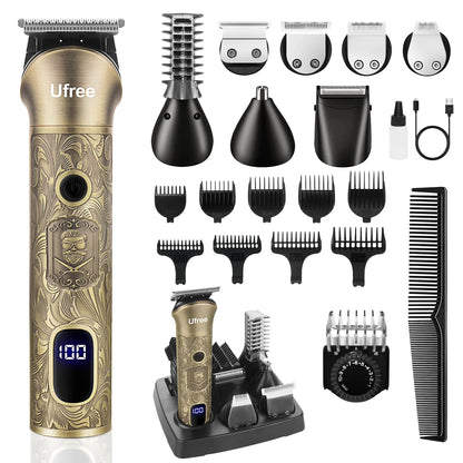 Cordless Beard Trimmer Grooming Kit