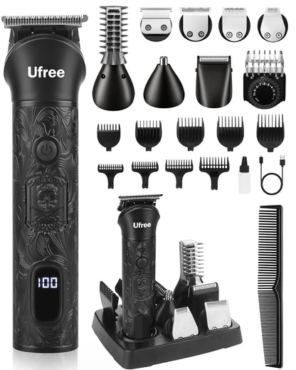 Cordless Beard Trimmer Grooming Kit