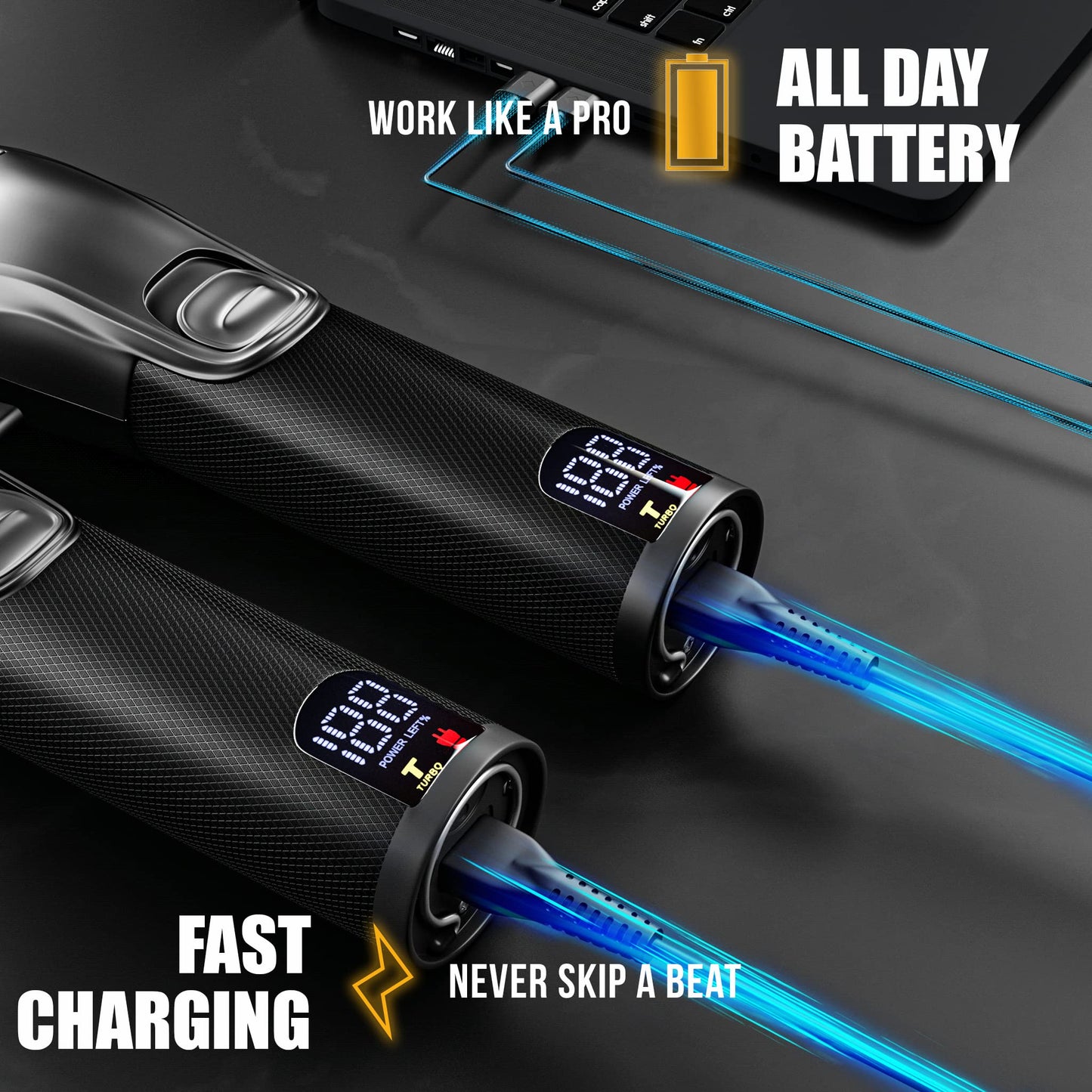 Professional Cordless Hair Clipper Set