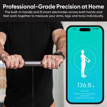 Smart Body Composition Scale with Handle
