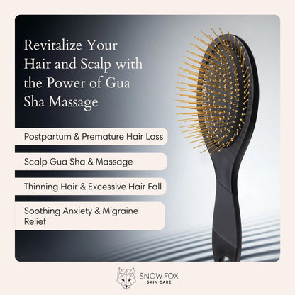 Gua Sha Scalp Massage Hair Brush