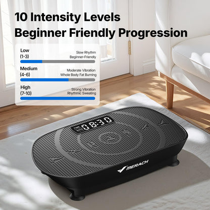 Curved Vibration Plate Exercise Machine