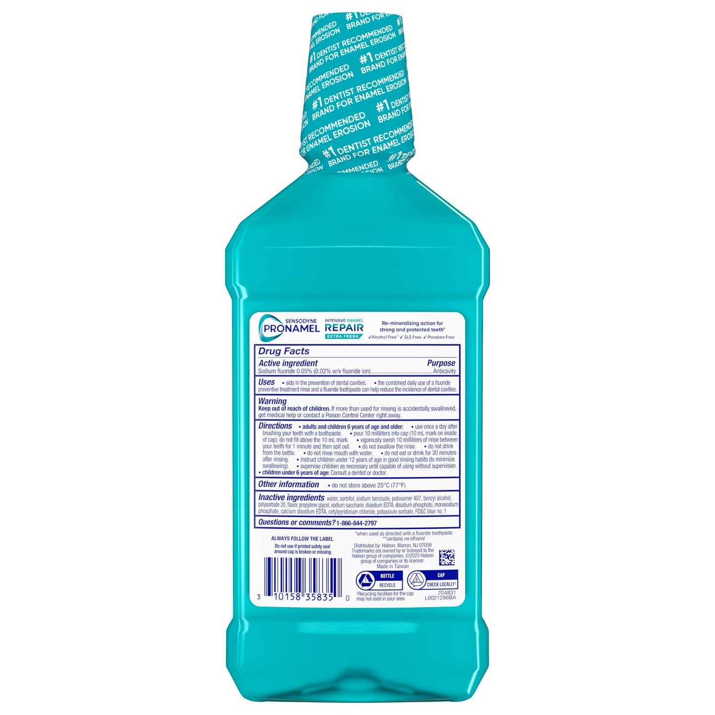 Enamel Repair Mouthwash Extra Fresh