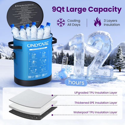 Portable Cold Therapy Machine with Ice Pad