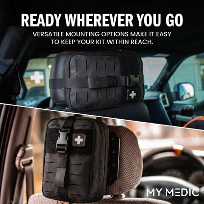 Compact First Aid Emergency Kit Bag