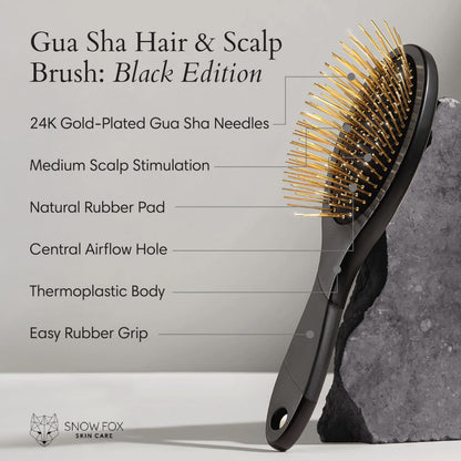 Gua Sha Scalp Massage Hair Brush