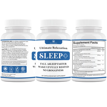 Chamomile Magnesium Sleep Support Supplement