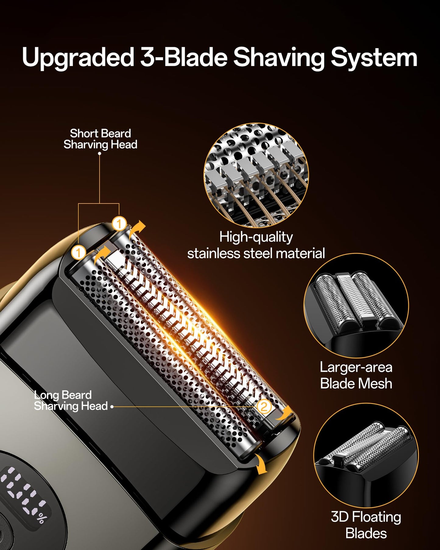 Cordless Foil Shaver for Men