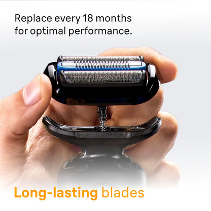 Wet Dry Electric Shaver with Attachments