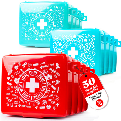 Mini Portable First Aid Kit Case